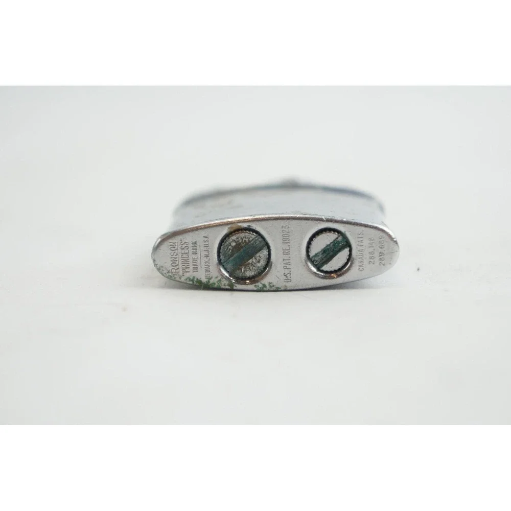 Ronson Princess Lighter Silver‎ Chromium Butler Monogrammed Fair